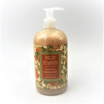 : greenwich bay trading company body care seasonal fall autumn hand liquid soap in pump bottle spiced pumpkin orange design