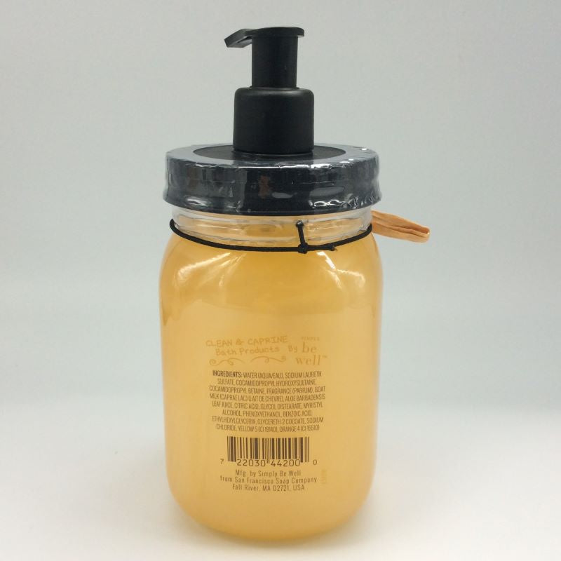 Simply Be Well Goat Milk Hand Wash 16.5fl oz 488ml - Honey Apricot