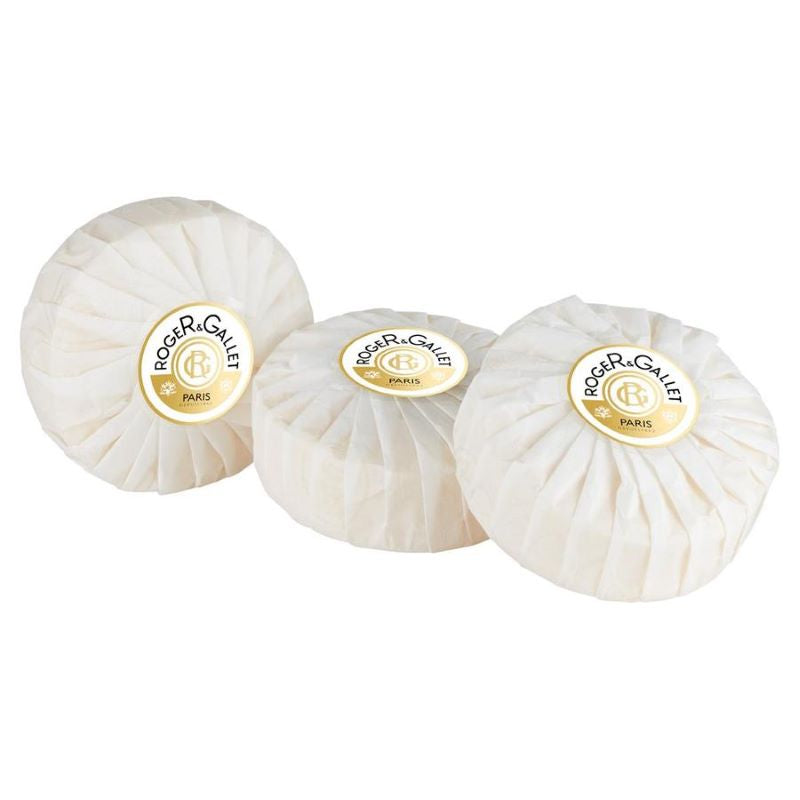 Roger & Gallet Perfumed Soap Rounds Box of 3 - Jean Marie Farina