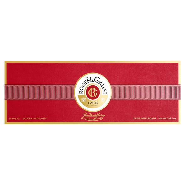 Roger & Gallet Perfumed Soap Rounds Box of 3 - Jean Marie Farina