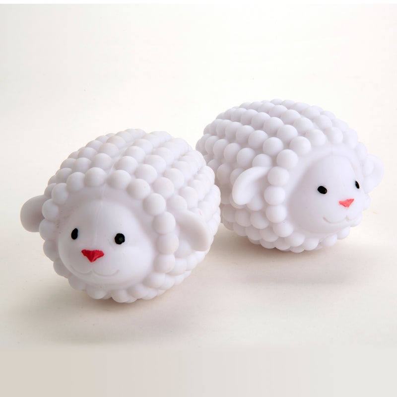 Kikkerland Lamb Laundry Dryer Buddies - Set of 2