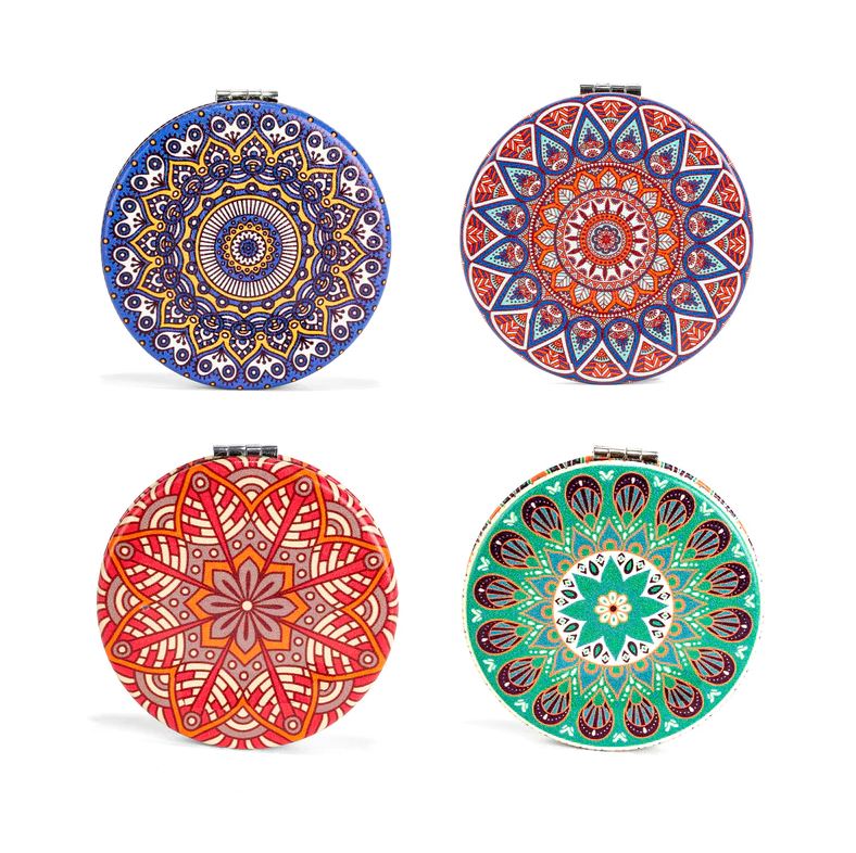 Kikkerland Mandala Pocket Mirror