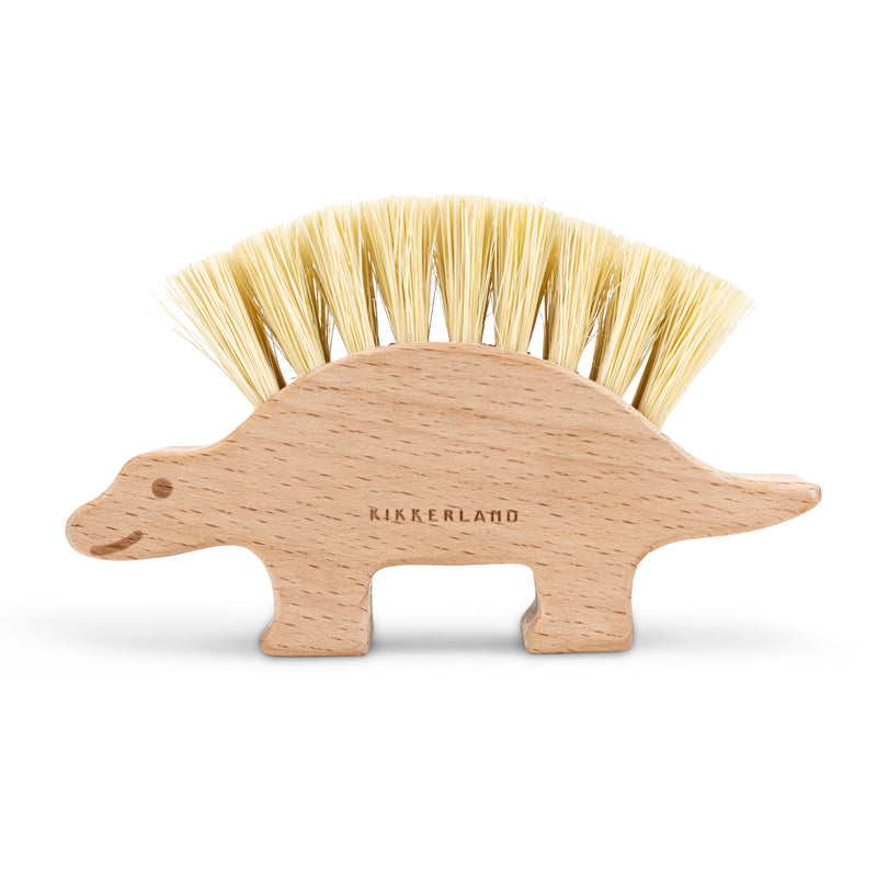 Kikkerland Wooden Dino Nail Brush