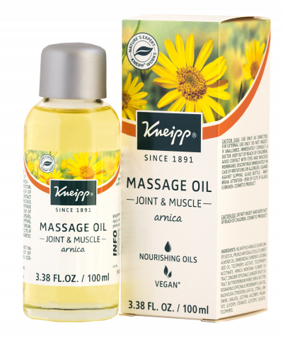 Kneipp Massage Oil 3.38oz 100mL - Joint & Muscle Arnica
