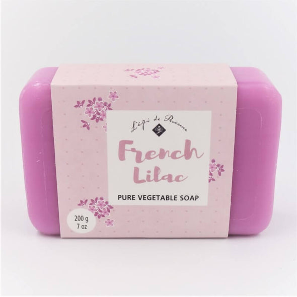 L'epi de Provence French Milled Bar Soap 7oz 200g - French Lilac