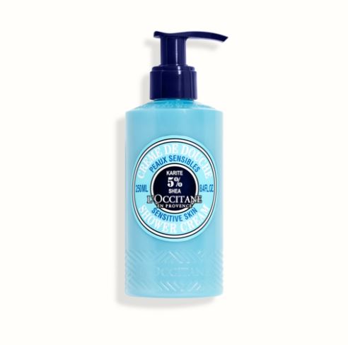 L'Occitane Sensitive Skin Ultra Rich Shea Shower Cream 8.4oz 250ml