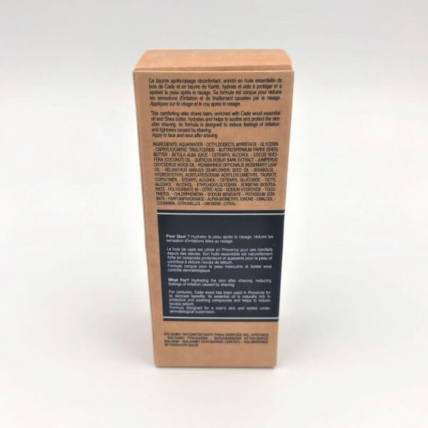 L'Occitane After Shave Balm 2.5oz 75mL - Cade