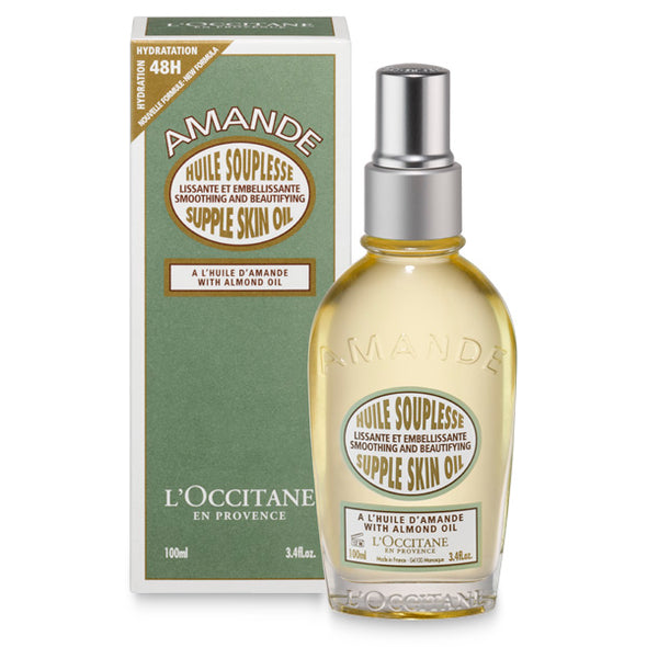 L'Occitane Almond Supple Skin Oil 3.4oz 100.5mL