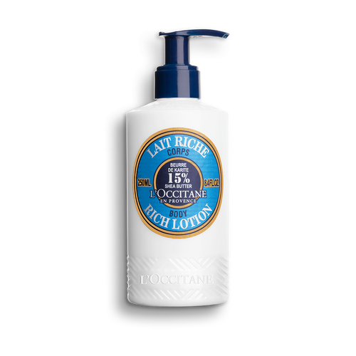 L'Occitane Body Lotion 8.4oz 250mL - 15% Shea Rich