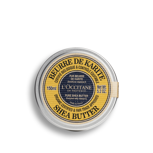 L'Occitane Organic Certified Pure Shea Butter 5.2oz 150mL