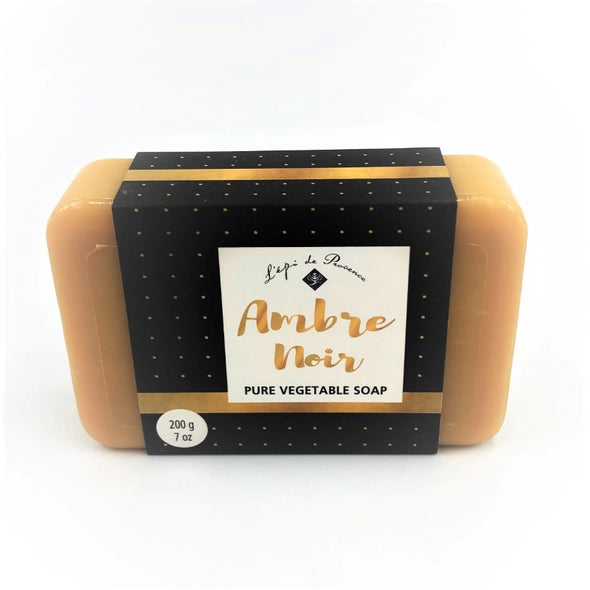 L'epi de Provence French Milled Bar Soap 7oz 200g - Ambre Noir