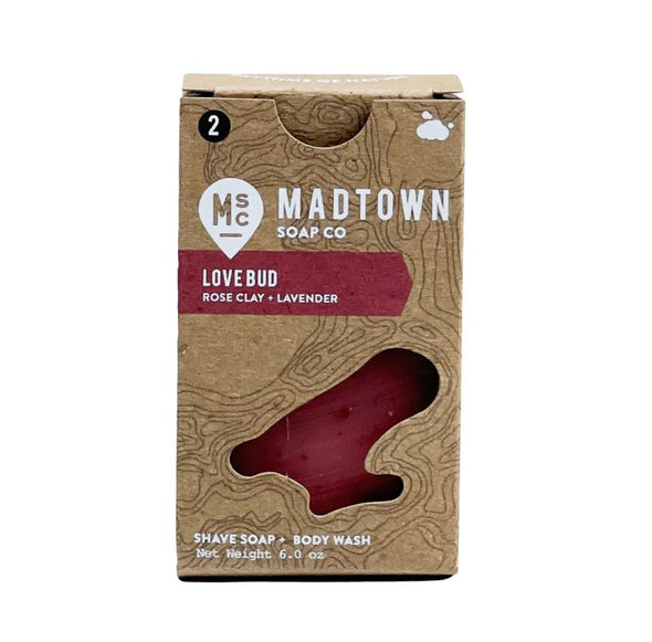 Madtown Soap Company Bar Soap 6oz - Love Bud (Rose Clay & Lavender)