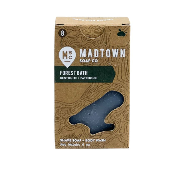 Madtown Soap Company Bar Soap 6oz - Forest Bath (Bentonite & Patchouli)