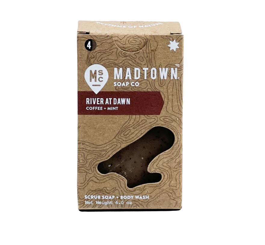 Madtown Soap Company Bar Soap 6oz - River at Dawn (Coffee & Mint)