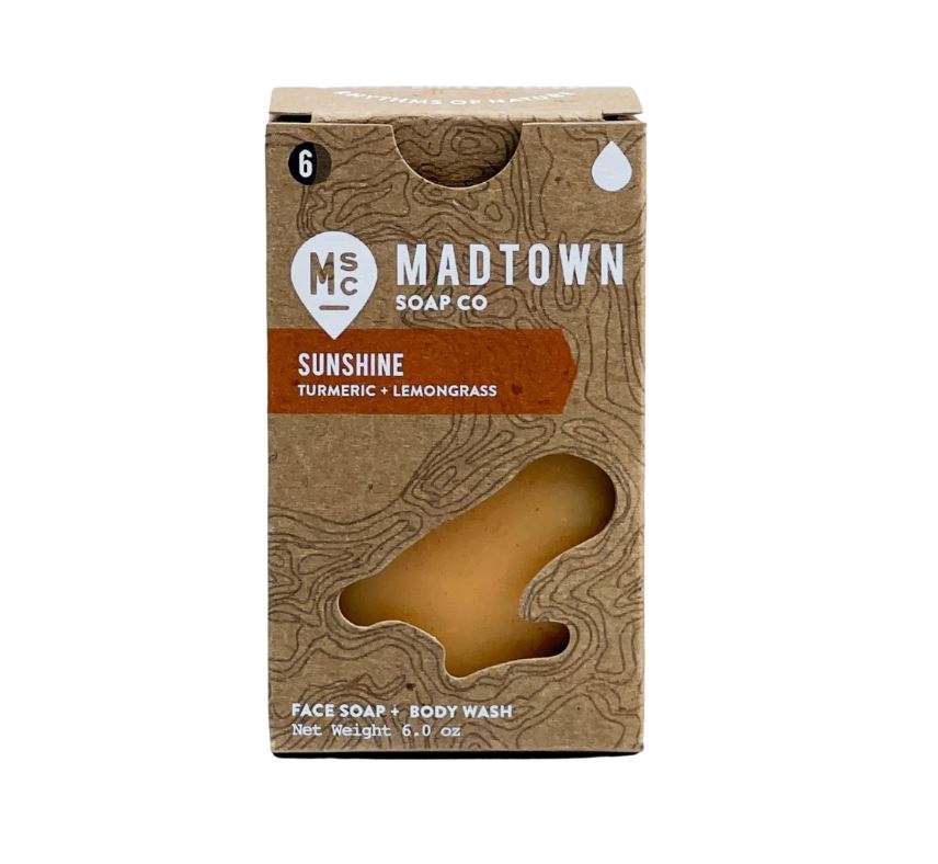Madtown Soap Company Bar Soap 6oz - Sunshine (Turmeric & Lemongrass)