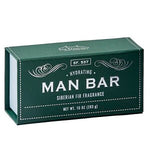 Soap in green box siberian fir scent by Man Bar San Francisco Soap Company