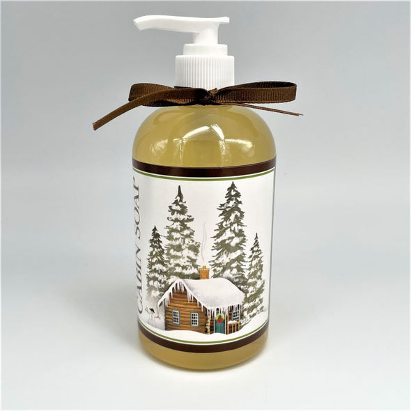 Mary Lake-Thompson Holiday Liquid Soap 12oz - Cozy Cabin (Balsam)