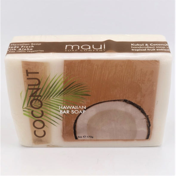 Maui Soap Company Hawaiian Bar Soap 6oz - Coconut