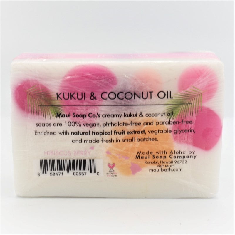 Maui Soap Company Hawaiian Bar Soap 6oz - Hibiscus