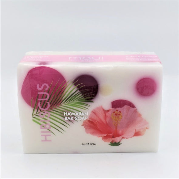 Maui Soap Company Hawaiian Bar Soap 6oz - Hibiscus