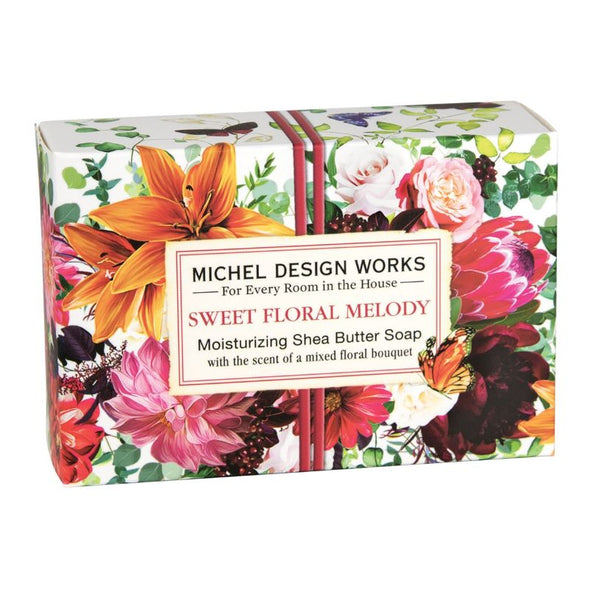 Michel Design Works Shea Butter Soap 4.5oz 127g - Sweet Floral Melody