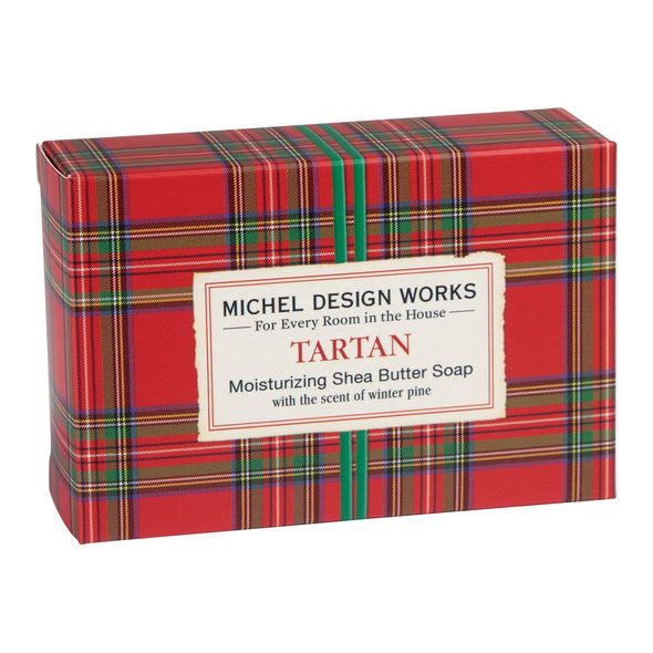 Michel Design Works Boxed Bar Soap 4.5oz 127g - Tartan