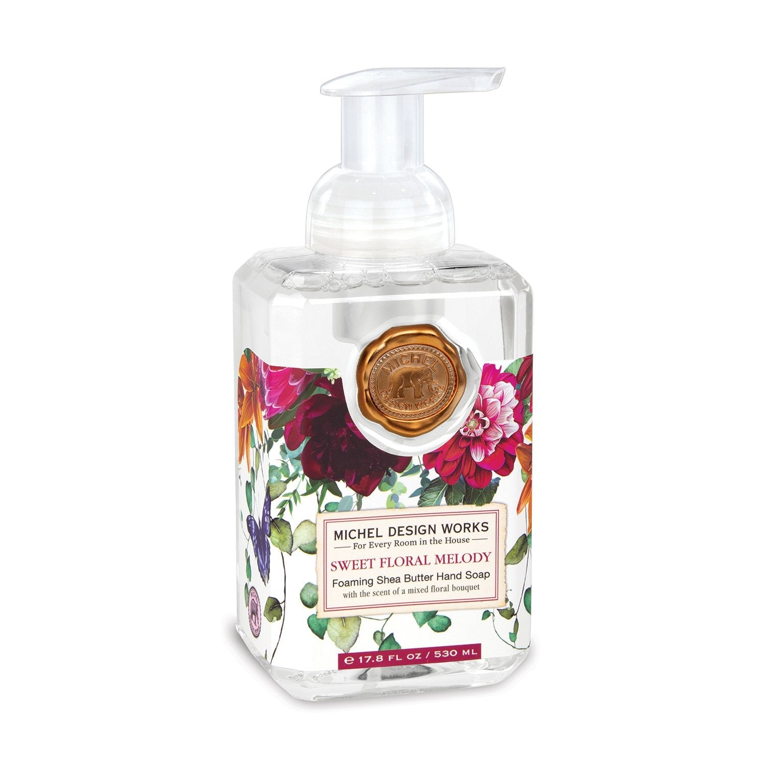 Michel Design Works Foaming Hand Soap 17.8fl oz 530ml - Sweet Floral Melody