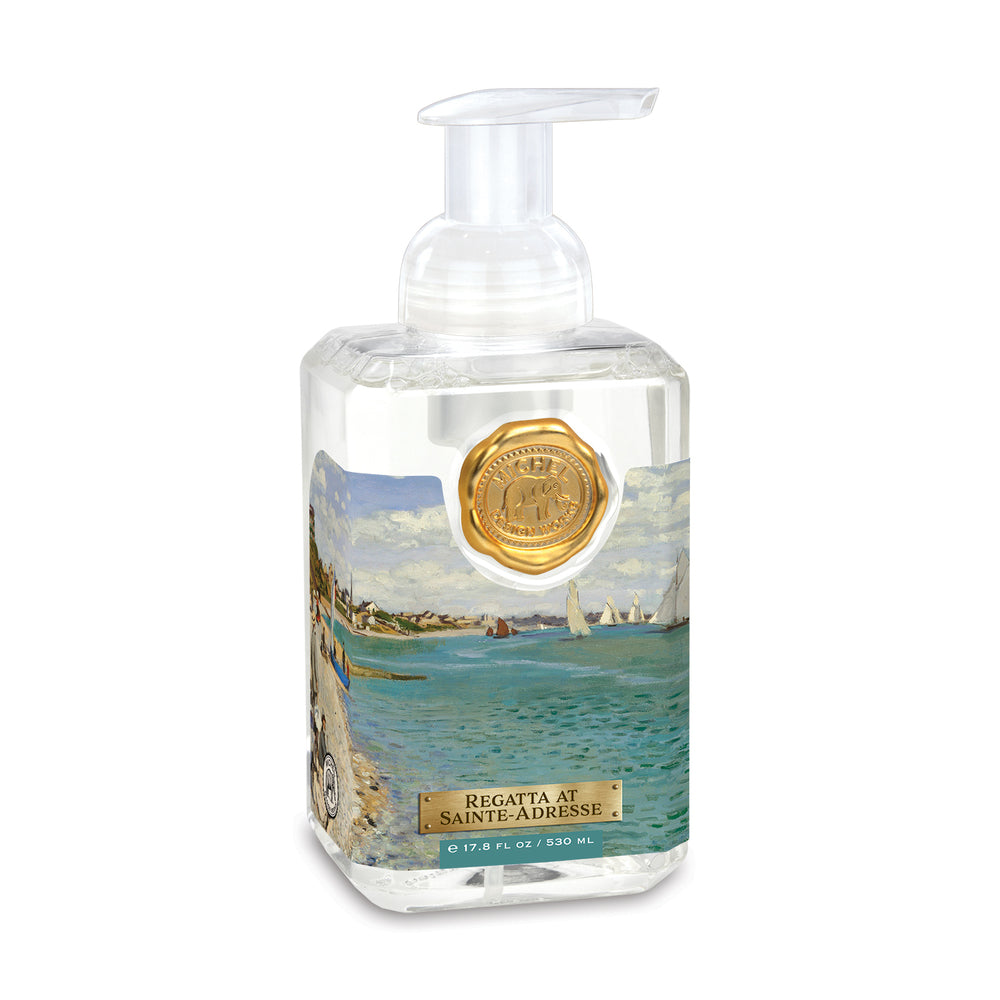 Michel Design Works Foaming Hand Soap Museum Collection 17.8fl oz 530ml - Regatta At Sainte-Adresse