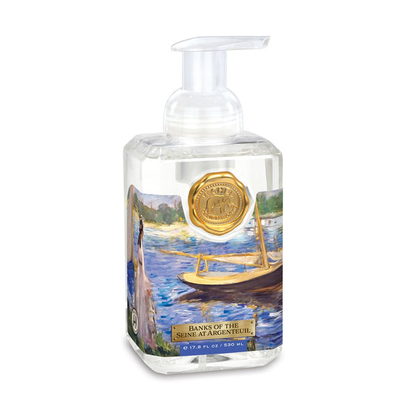 Michel Design Works Foaming Hand Soap Museum Collection 17.8oz  - Banks Of The Seine At Argenteuil
