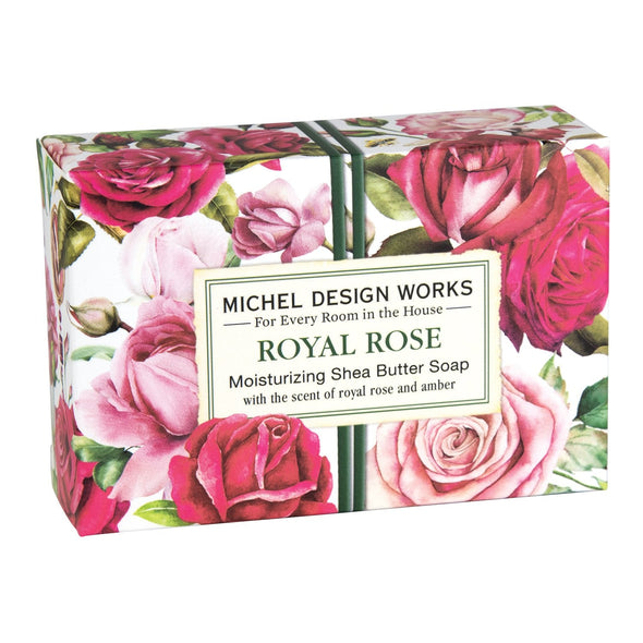Michel Design Works Shea Butter Soap 4.5oz 127g - Royal Rose