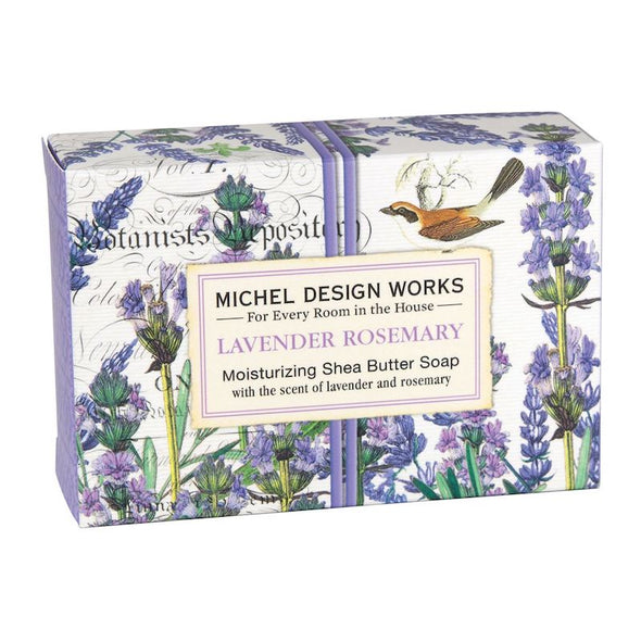 Michel Design Works Shea Butter Soap 4.5oz 127g - Lavender Rosemary