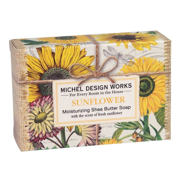 Michel Design Works Shea Butter Soap 4.5oz 127g - Sunflower