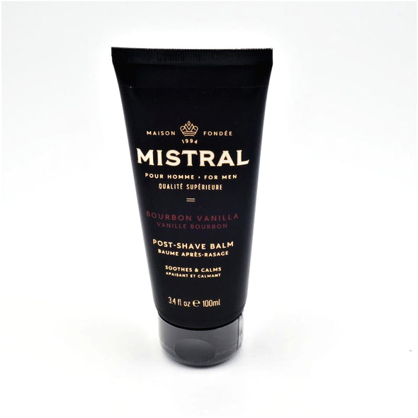 Mistral Post Shave Soothing Balm 3.4fl oz 100ml - Bourbon Vanilla
