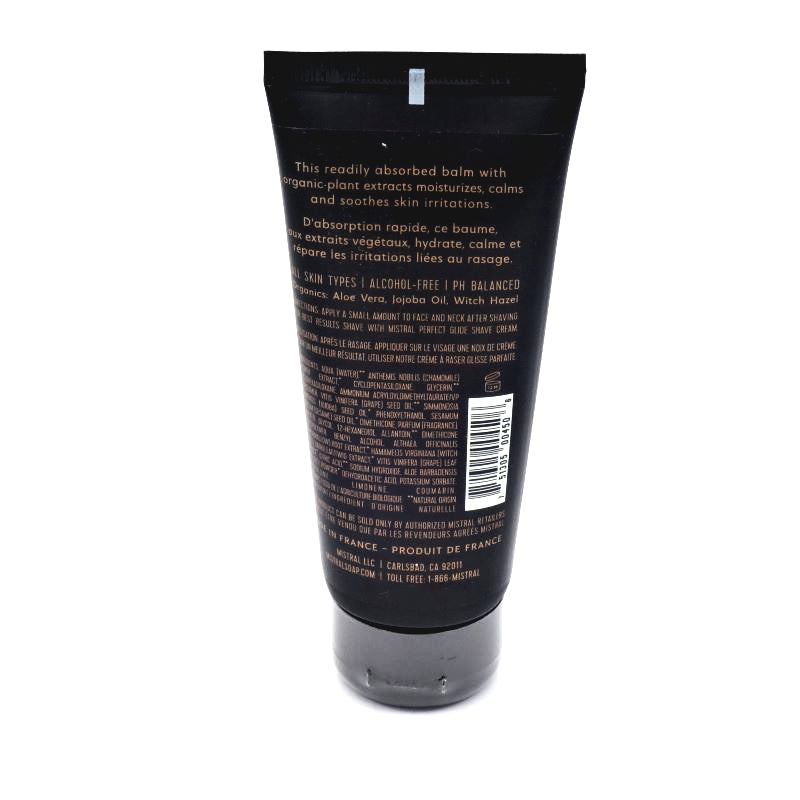 Mistral Post Shave Soothing Balm 3.4fl oz 100ml - Bourbon Vanilla