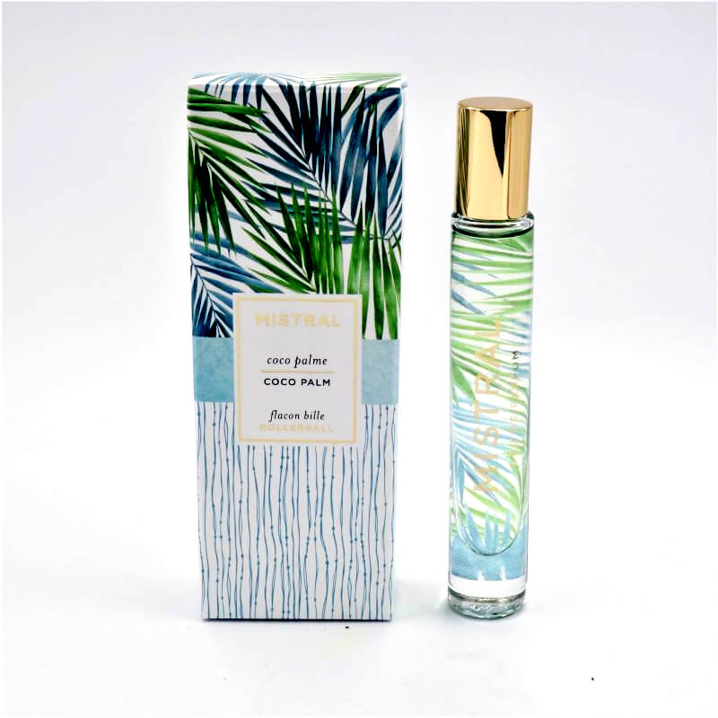 Mistral Papiers Fantaisie EDP Rollerball .27fl oz 8ml - Coco Palm