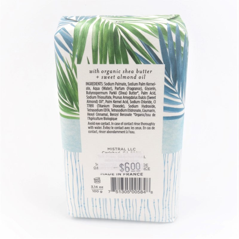 Mistral Papiers Fantaisie Bar Soap 3.14oz 100g - Coco Palm