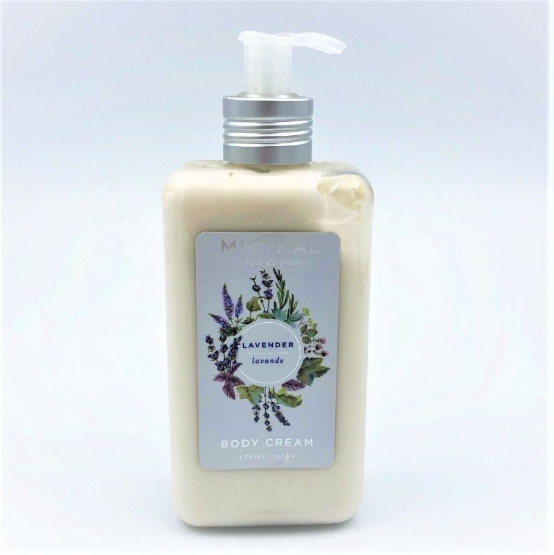 Mistral Organic Shea Butter Body Cream 10fl oz 300ml - Lavender