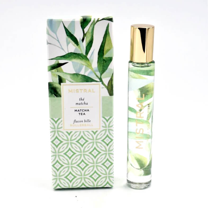Mistral Papiers Fantaisie EDP Rollerball .27fl oz 8ml - Matcha Tea