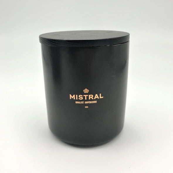 Mistral Men's Ceramic Luxury Candle 11oz 311g - Sandalwood Bamboo