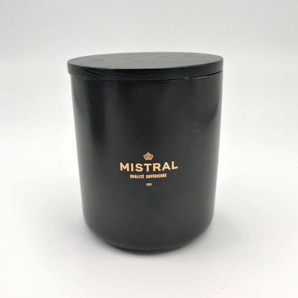Mistral Men's Ceramic Luxury Candle 11oz 311g - Bourbon Vanilla