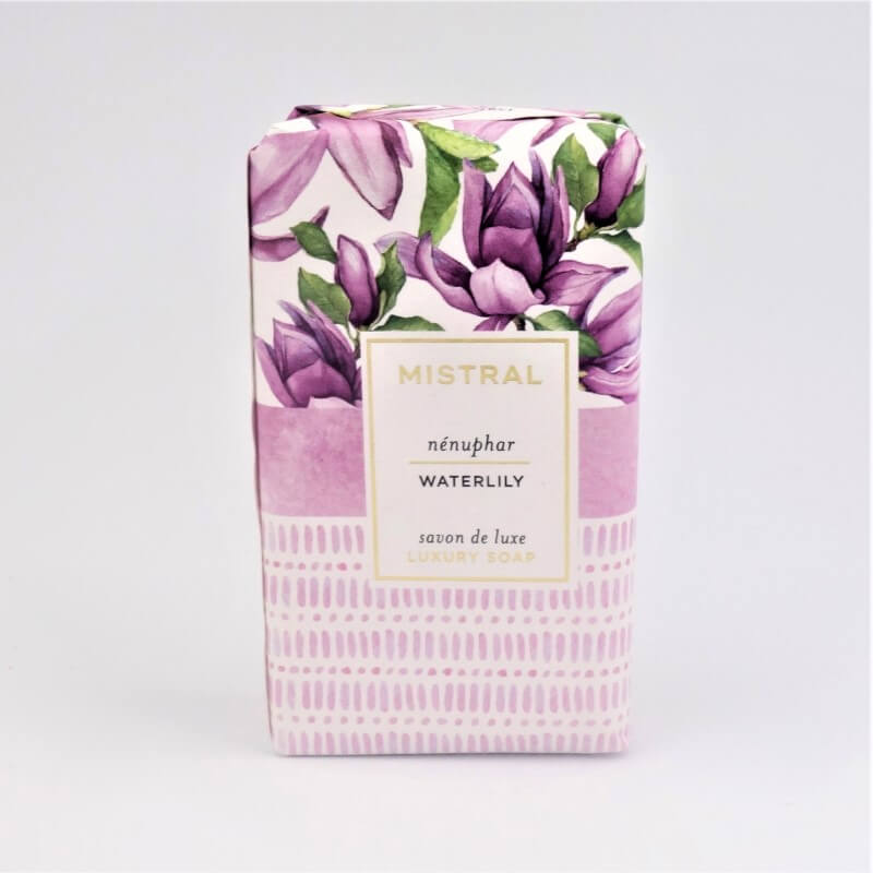 Mistral Papiers Fantaisie Bar Soap 3.14oz 100g - Waterlily