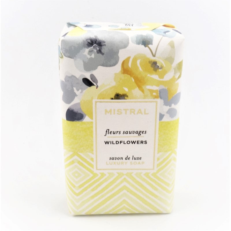 Mistral Papiers Fantaisie Bar Soap 3.14oz 100g - Wildflowers
