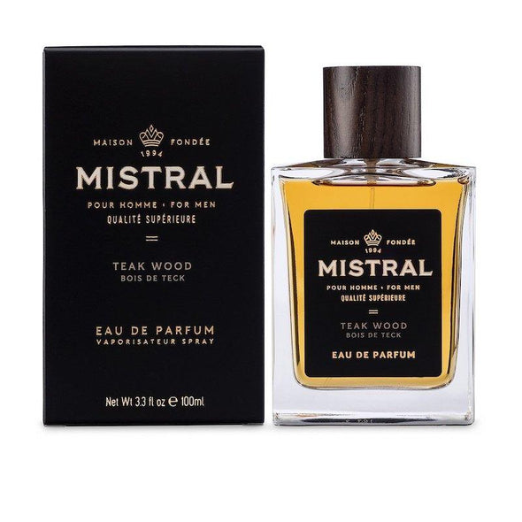 Mistral Men's Eau de Parfum 3.3fl oz 100 ml - Teak Wood