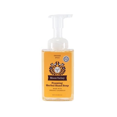 Moon Valley Organics Foaming Hand Soap 8.8oz 260.2mL - Orange Spice