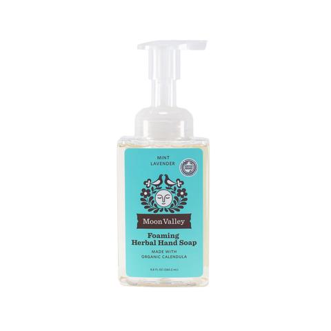 Moon Valley Organics Foaming Hand Soap 8.8oz 260.2mL - Mint Lavender