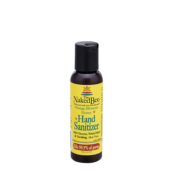 Naked Bee Hand Sanitizer 4oz 118ml - Orange Blossom Honey