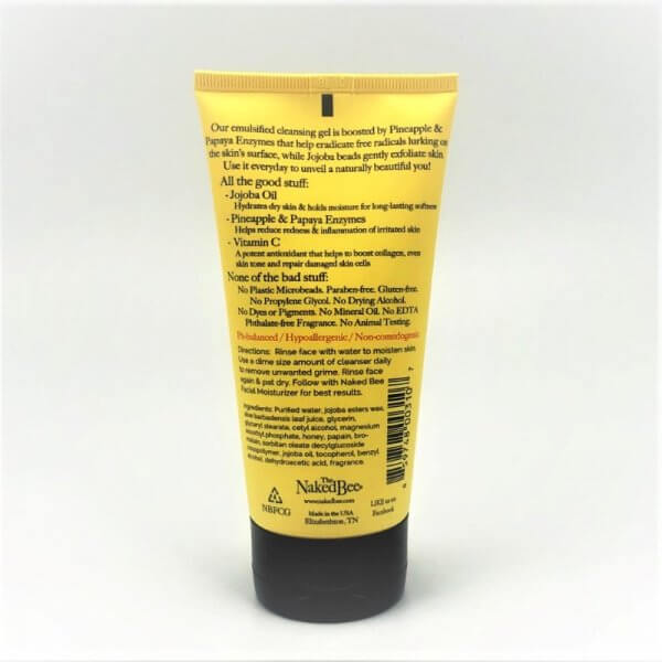 Naked Bee Everyday Facial Cleansing Gel 5.5oz - Orange Blossom Honey