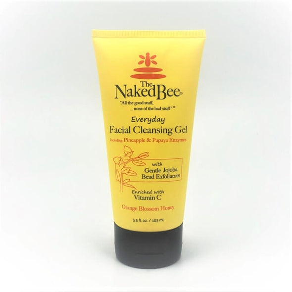 Naked Bee Everyday Facial Cleansing Gel 5.5oz - Orange Blossom Honey