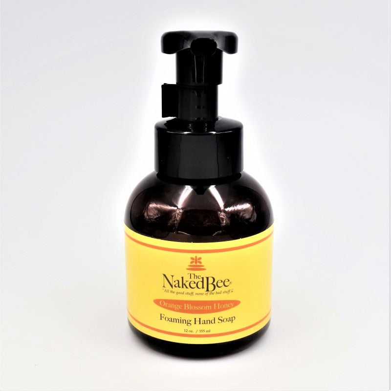 Naked Bee Foaming Hand Soap 12oz 355ml - Orange Blossom Honey