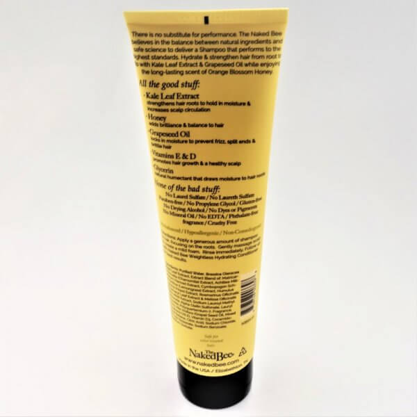 Naked Bee Gentle Cleansing Shampoo 10oz - Orange Blossom Honey